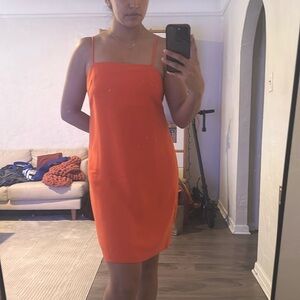 H&M orange dress